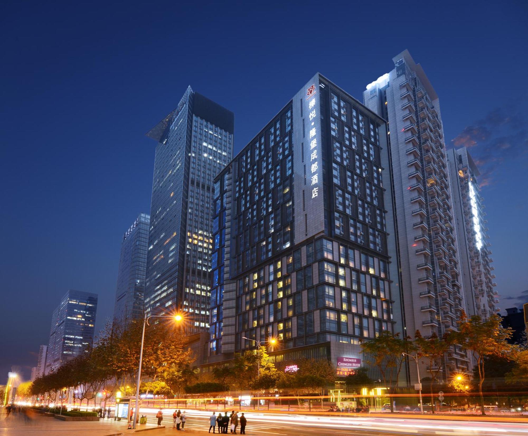 Rhombus Park Aura Chengdu Hotel Eksteriør billede